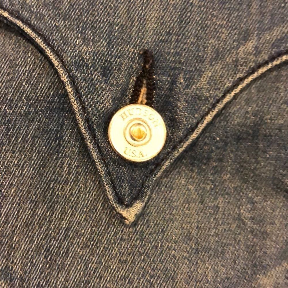 Hudson Double Button Closure Skinny Jeans - Picture 8 of 8